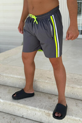 LINES SIMPLE MAN SWIM WEAR GREY/GRI - 2