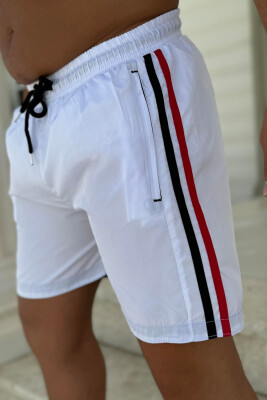 LINES SIMPLE MAN SWIM WEAR WHITE-E BARDHE - 2