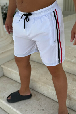 LINES SIMPLE MAN SWIM WEAR WHITE-E BARDHE - 3