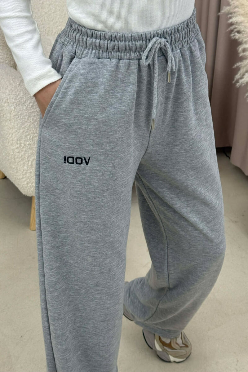 LITTLE WRITTINGS SIMPLE WOMEN SWEATPANTS GREY/GRI - 4