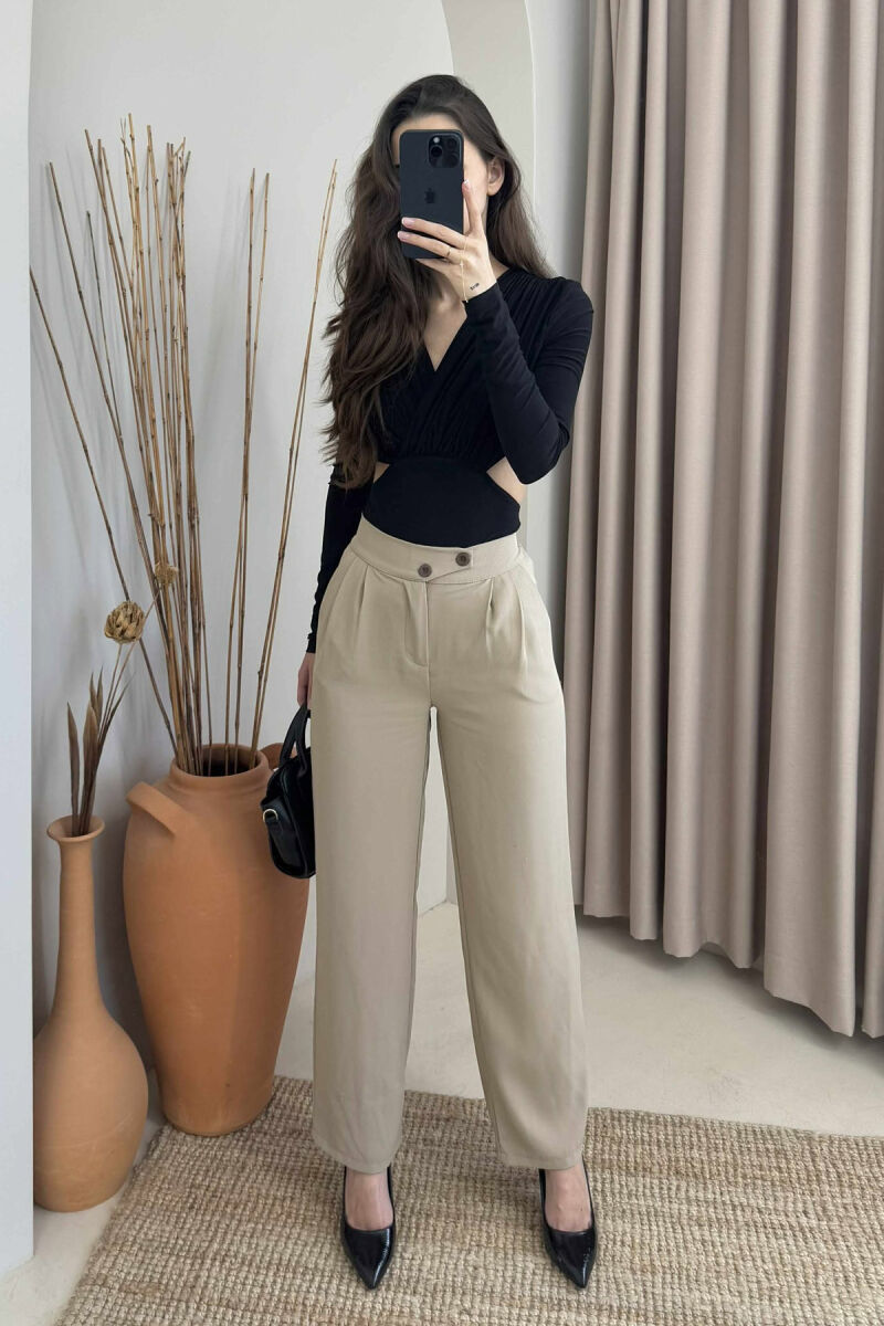 LONG SLEEVE SIMPLE WOMEN BODY BLACK/ E ZEZE - 3