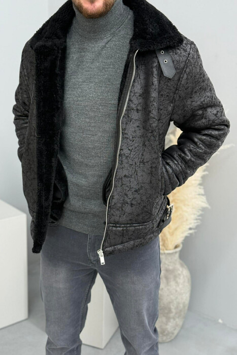 XHAKETE ME PUSH NE PJESEN BRENDA DHE TEK QAFA PER MESHKUJ NE NGJYRE TE ZEZE - KLAUDIO FASHION