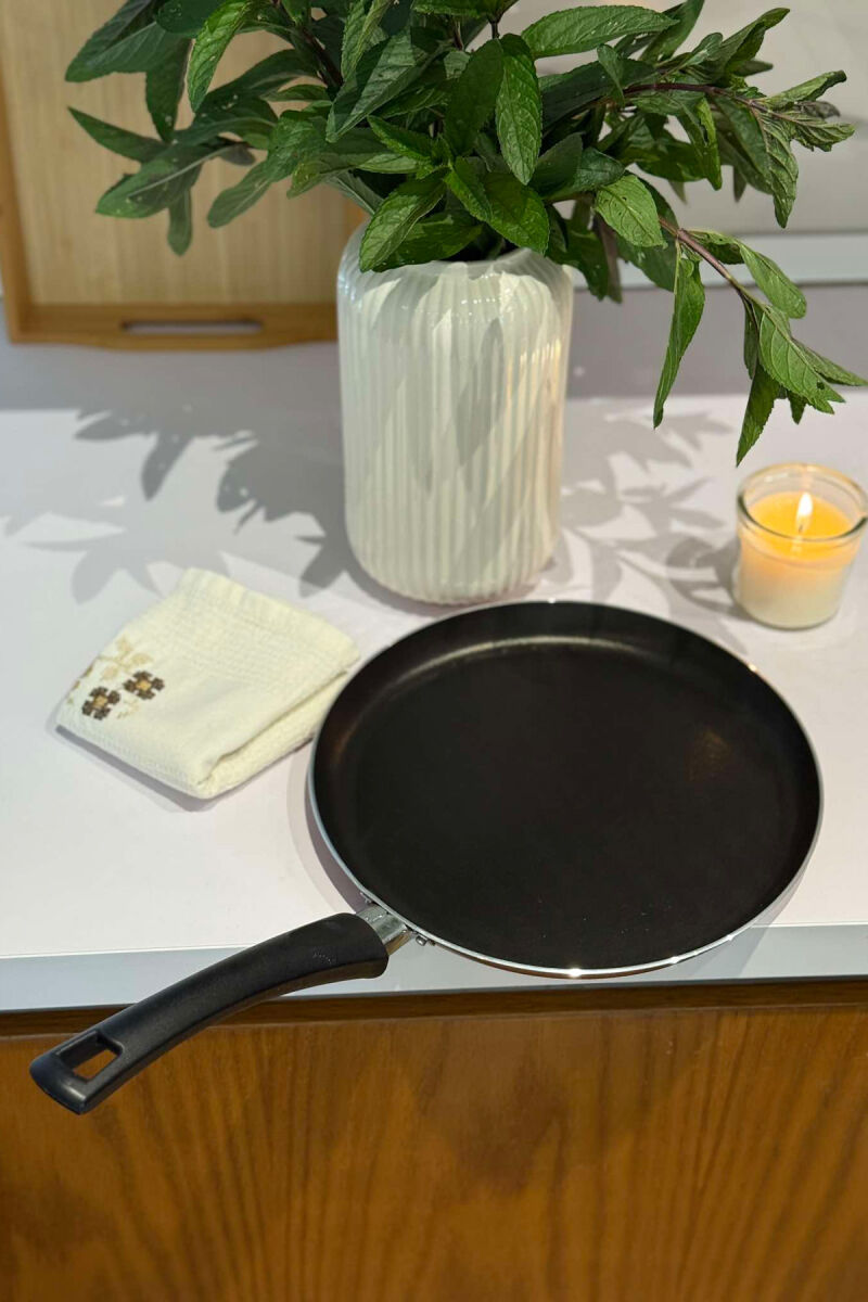 NON STICK CREPE PAN 25 CM BLACK/ E ZEZE - 4