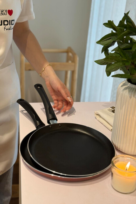 NON STICK CREPE PAN 28 CM BLACK/ E ZEZE - 3