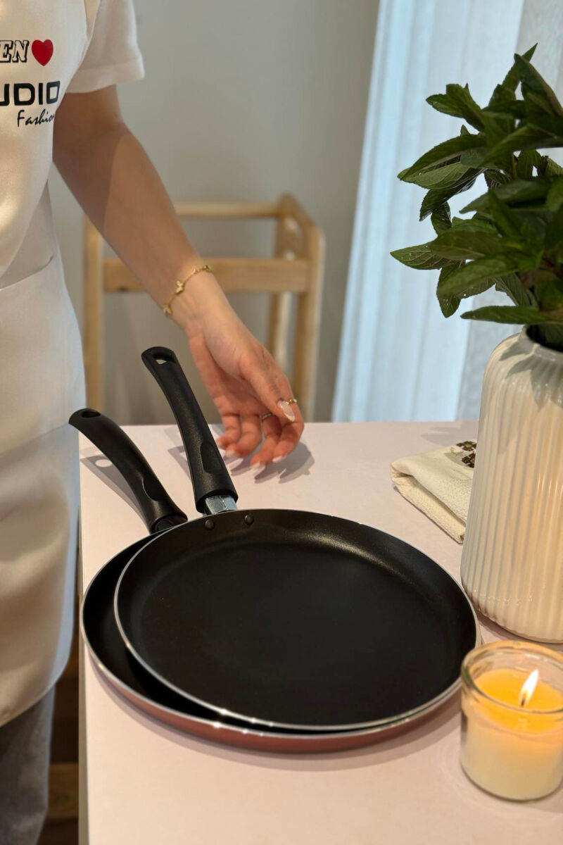 NON STICK CREPE PAN 28 CM BLACK/ E ZEZE - 3