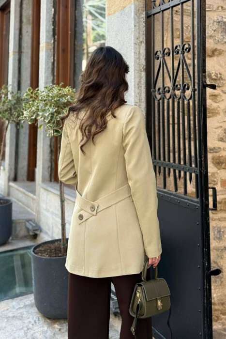 ONE COLOR CLASSIC LACING DETAIL WOMEN JACKET MINT/MENTE - 6