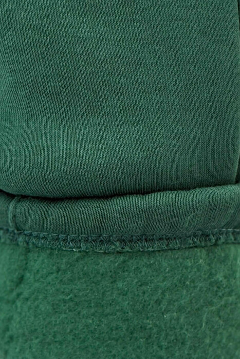 ONE COLOR FLUFFY WOMEN JOGGERS GREEN/JESHILE - 6