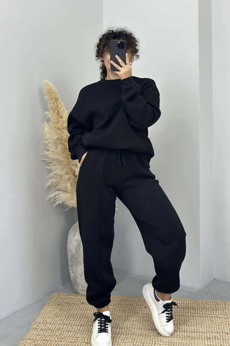 SET ME PUSH PËR FEMRA NË NGJYRËN E ZEZË - KLAUDIO FASHION