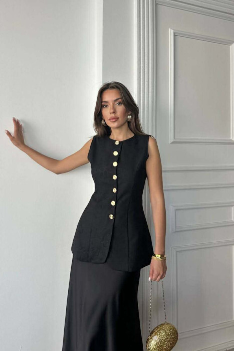 JELEK ME KOPSA GOLD PER FEMRA NE NGJYRE TE ZEZE - KLAUDIO FASHION