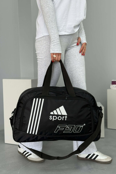 ONE COLOR HANDLE TRAVEL BAG BLACK/ E ZEZE - 1