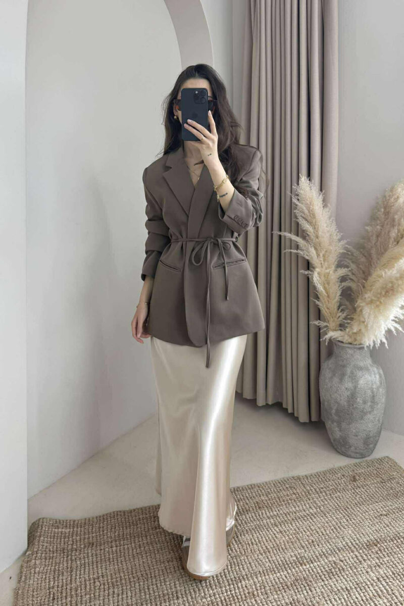 ONE COLOR LACING WOMEN JACKET OLIVE/ULLI - 1