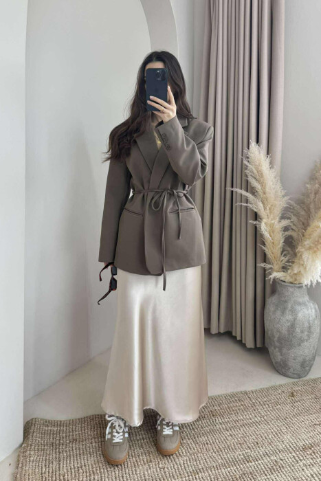 ONE COLOR LACING WOMEN JACKET OLIVE/ULLI - 2