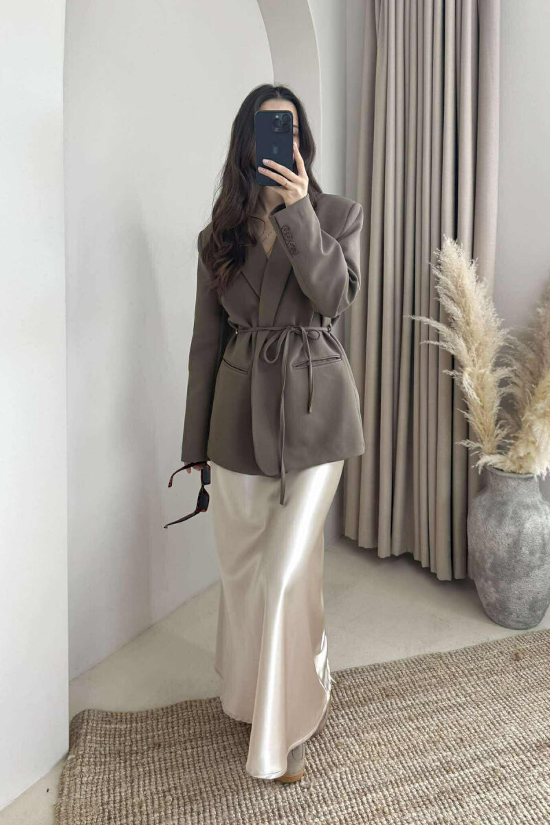 ONE COLOR LACING WOMEN JACKET OLIVE/ULLI - 3