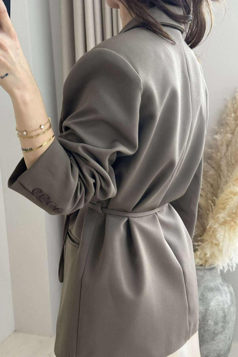 ONE COLOR LACING WOMEN JACKET OLIVE/ULLI - 5