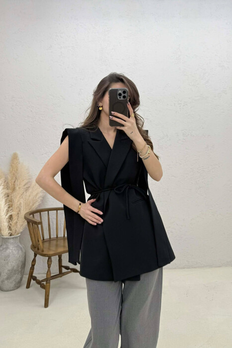 JELEK NJE NGJYRESH ME LIDHESE PER FEMRA NE NGJYRE TE ZEZE - KLAUDIO FASHION