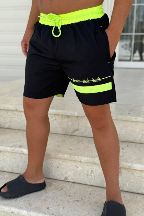 ONE COLOR MAN SWIM WEAR BLACK/ E ZEZE 