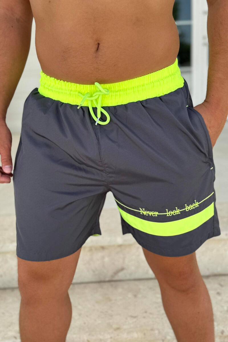 ONE COLOR MAN SWIM WEAR GREY/GRI - 1