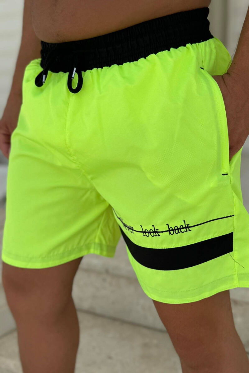 ONE COLOR MAN SWIM WEAR NEON/NEON - 1