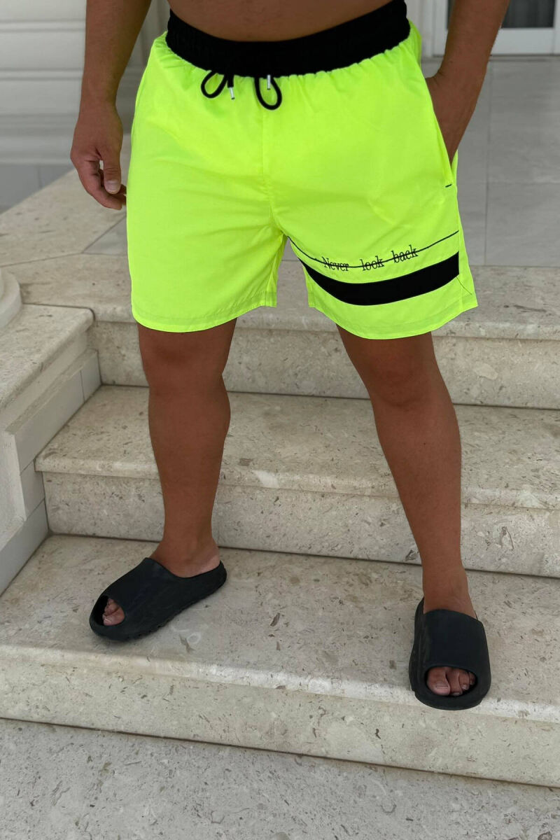 ONE COLOR MAN SWIM WEAR NEON/NEON - 3