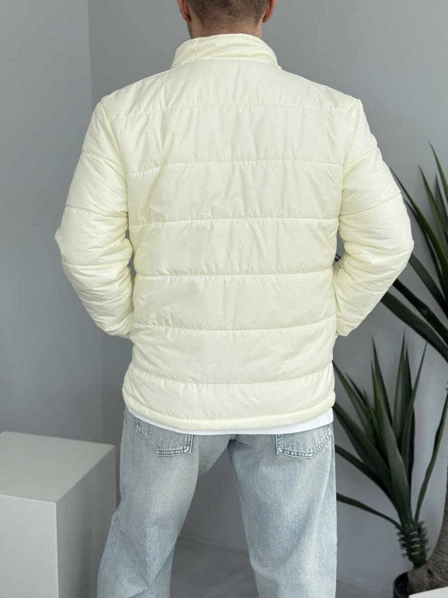 ONE COLOR MEN PUFFER JACKET CREAM/KREM - 12