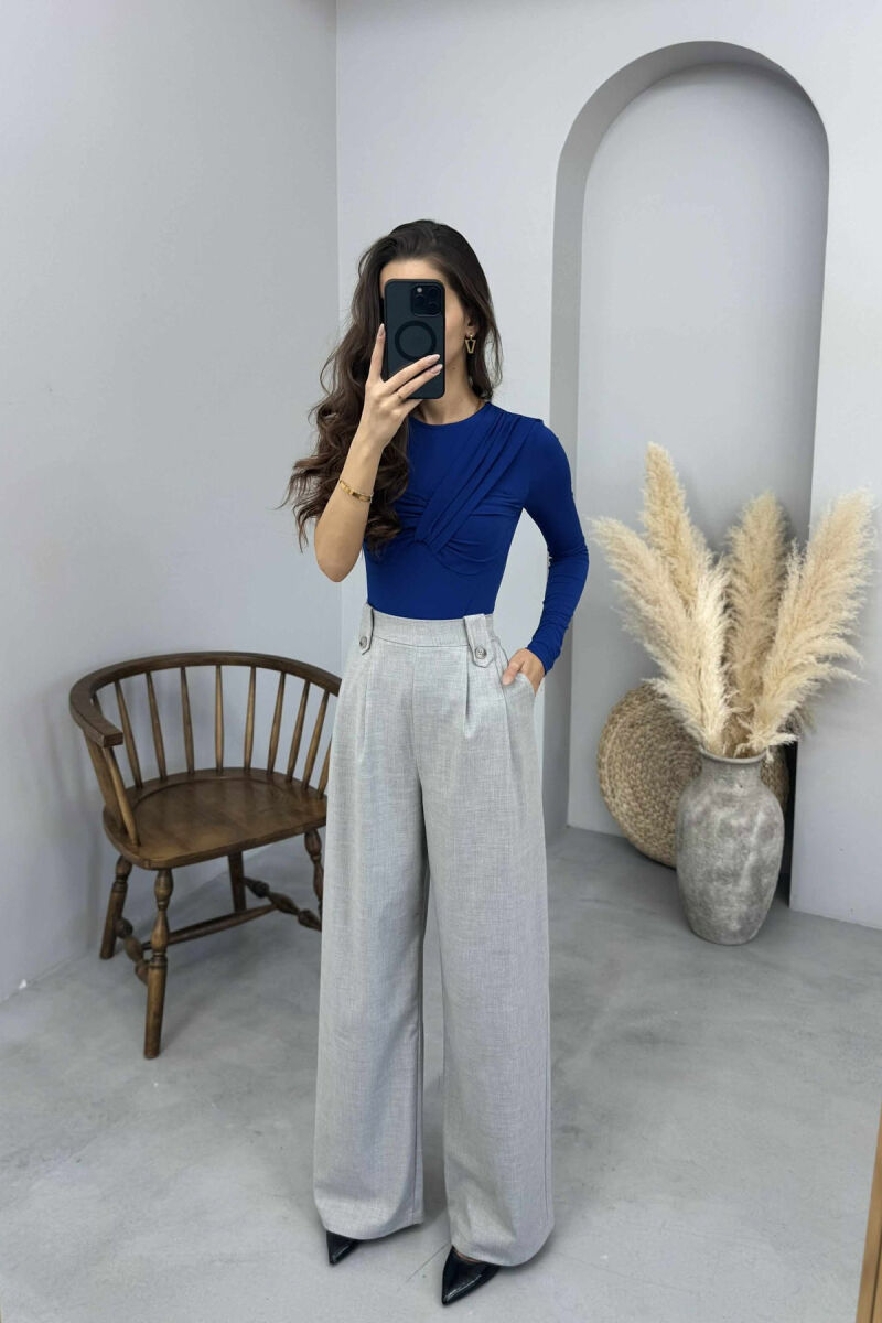 ONE COLOR ONE ARM WOMAN BODY BLUE/BLU - 2