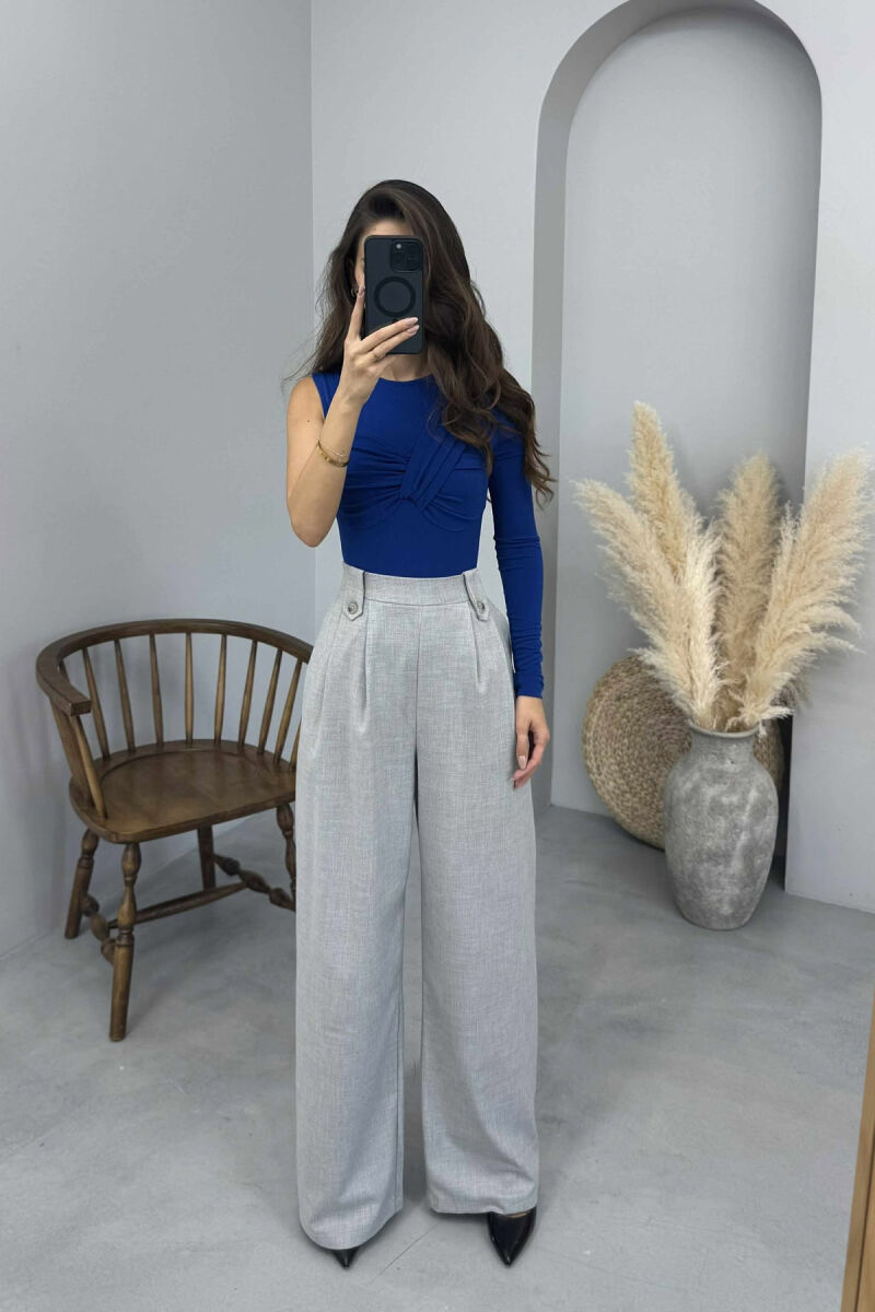 ONE COLOR ONE ARM WOMAN BODY BLUE/BLU - 3