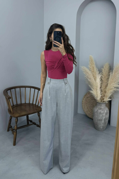 ONE COLOR ONE ARM WOMAN BODY FUCHSIA/CIKLAMI - 2