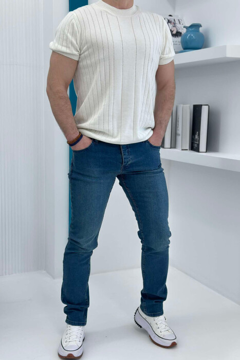 ONE COLOR SIMPLE MEN JEANS BLUE/BLU - 1