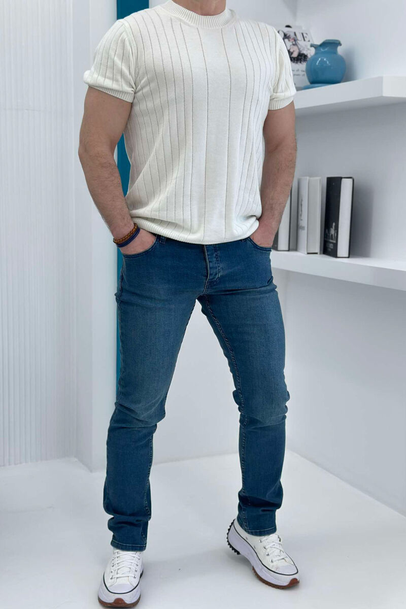 ONE COLOR SIMPLE MEN JEANS BLUE/BLU - 1