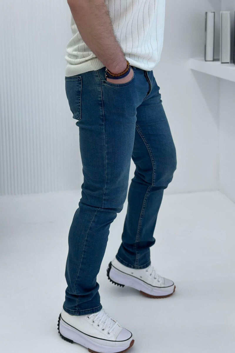 ONE COLOR SIMPLE MEN JEANS BLUE/BLU - 3