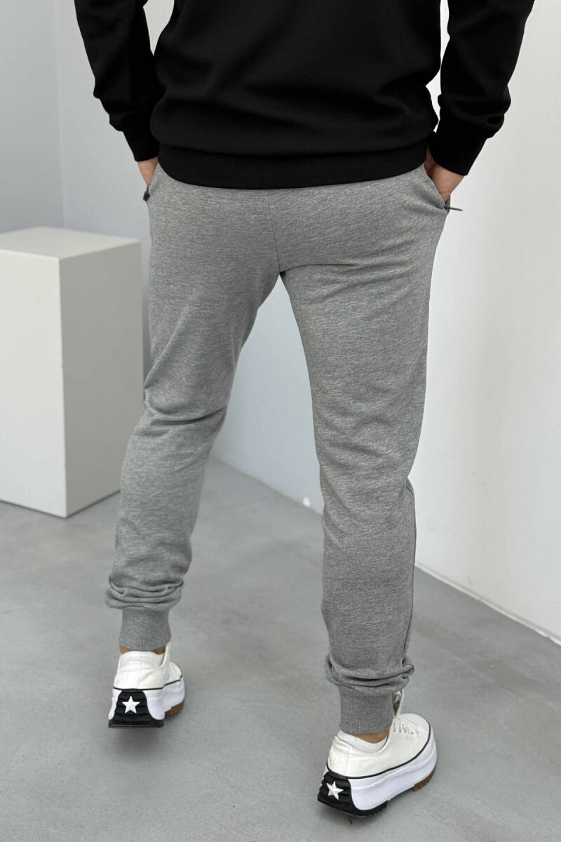 ONE COLOR SIMPLE MEN JOGGERS GREY/GRI - 3