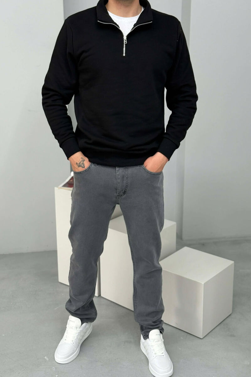 ONE COLOR SIMPLE REGULAR MEN JEANS GREY/GRI - 1