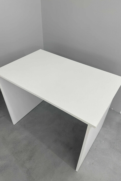 ONE COLOR SIMPLE STUDY TABLE WHITE-E BARDHE - 5