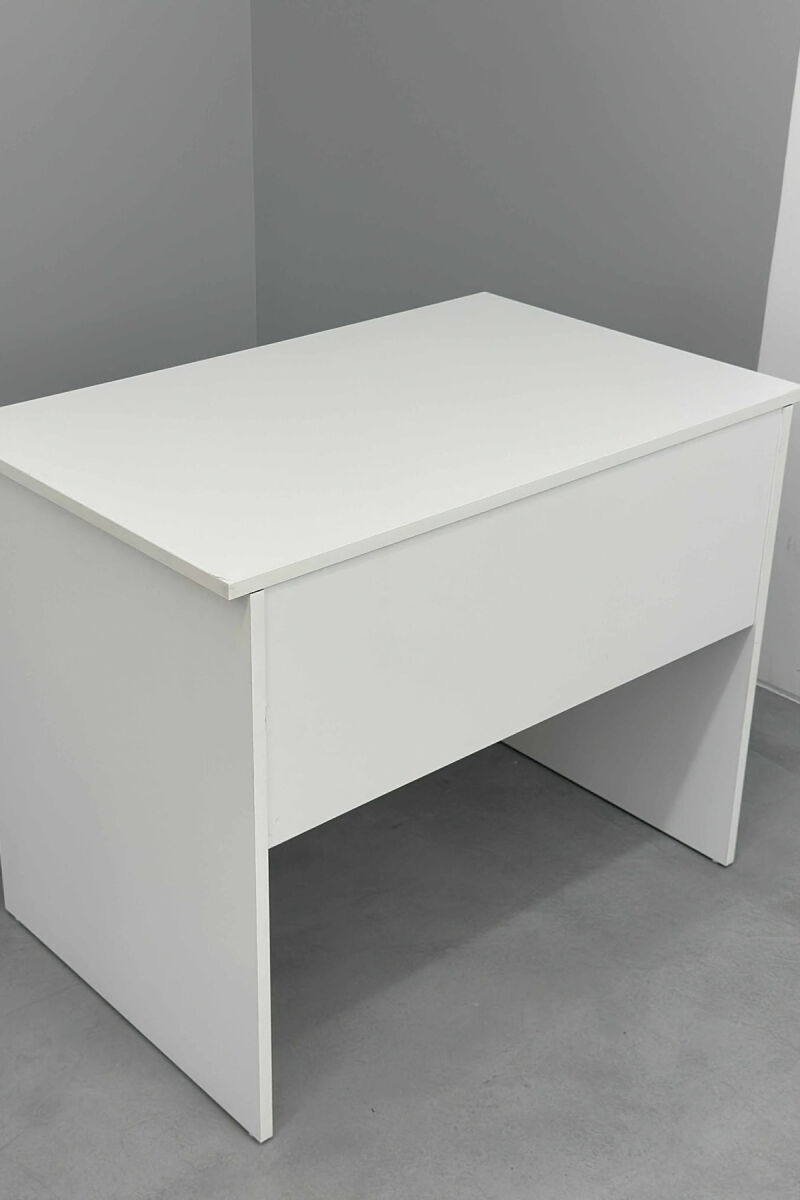 ONE COLOR SIMPLE STUDY TABLE WHITE-E BARDHE - 6