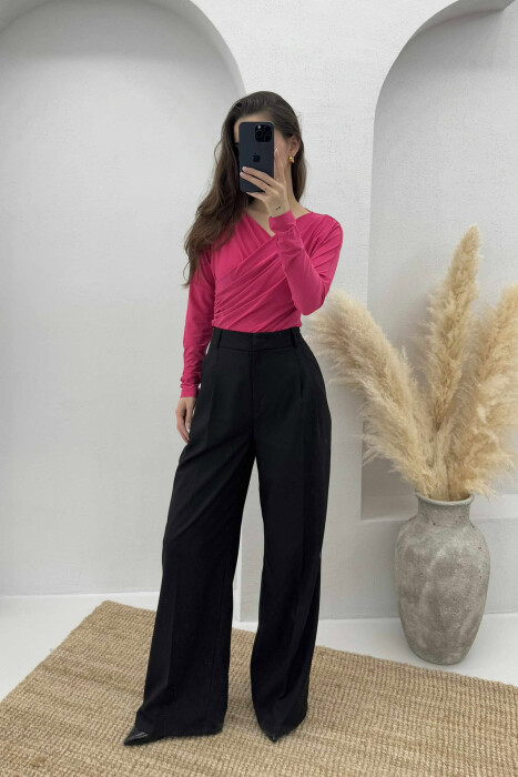 ONE COLOR SIMPLE WOMEN BODY FUCHSIA/CIKLAMI - 2