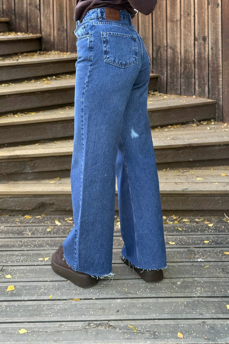 ONE COLOR SIMPLE WOMEN JEANS BLUE/BLU - 4