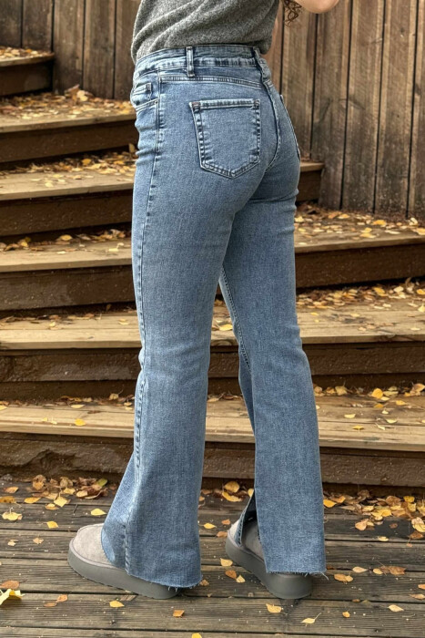 ONE COLOR SIMPLE WOMEN JEANS LIGHTBLUE/BZ - 6