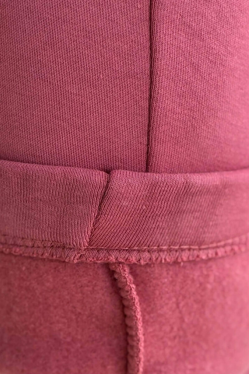 ONE COLOR SIMPLE WOMEN JOGGERS VINEGAR/UTHULL - 2