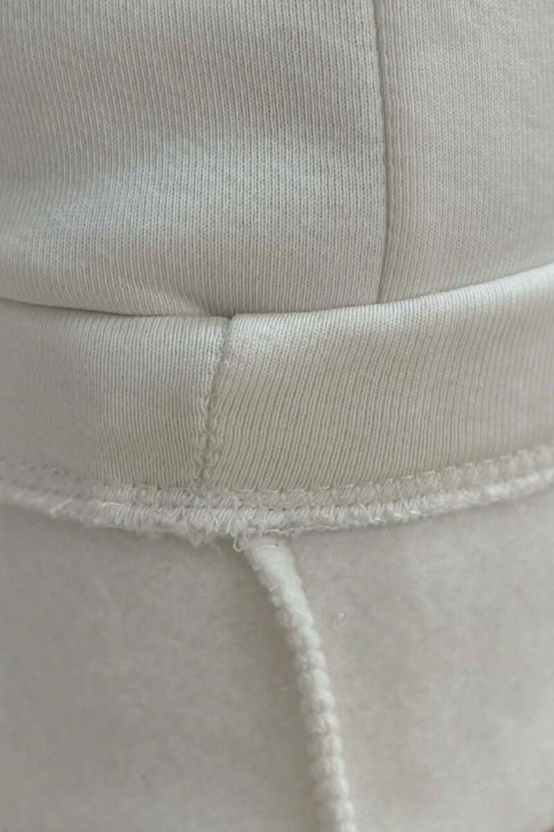 ONE COLOR SIMPLE WOMEN JOGGERS WHITE-E BARDHE - 2