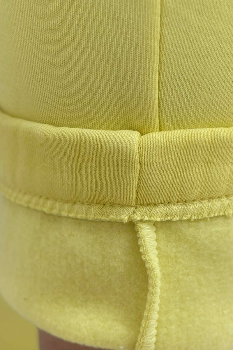 ONE COLOR SIMPLE WOMEN JOGGERS YELLOW/E VERDHE - 5