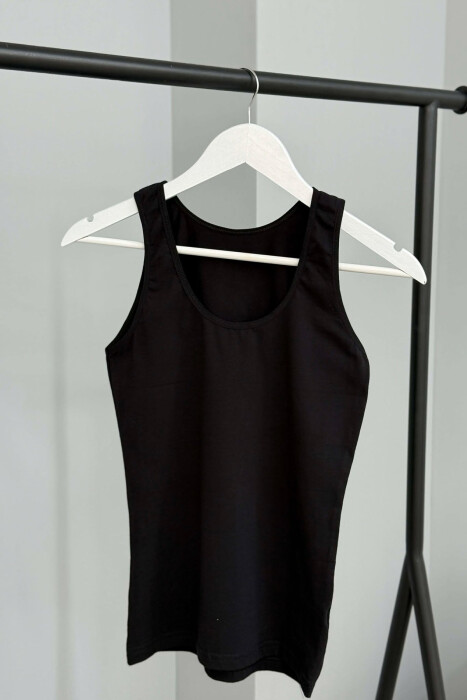 ONE COLOR SIMPLE WOMEN SINGET BLACK/ E ZEZE - 4