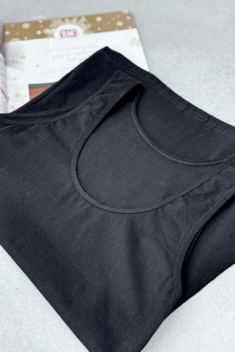 ONE COLOR SIMPLE WOMEN SINGET BLACK/ E ZEZE - 3