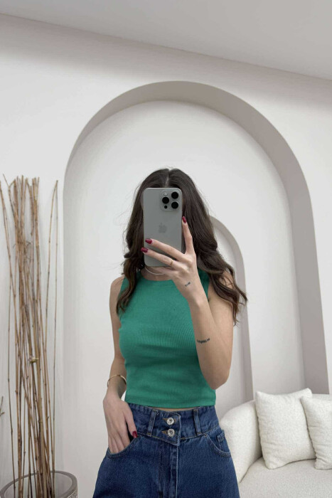 KANATJERE PËR FEMRA NË NGJYRËN JESHILE PYLLI - KLAUDIO FASHION