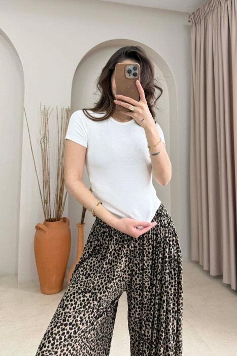 ONE COLOR WOMAN T-SHIRT WHITE-E BARDHE 