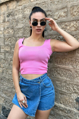 ONE COLOR WOMAN TOP PINK/ROZE - 2