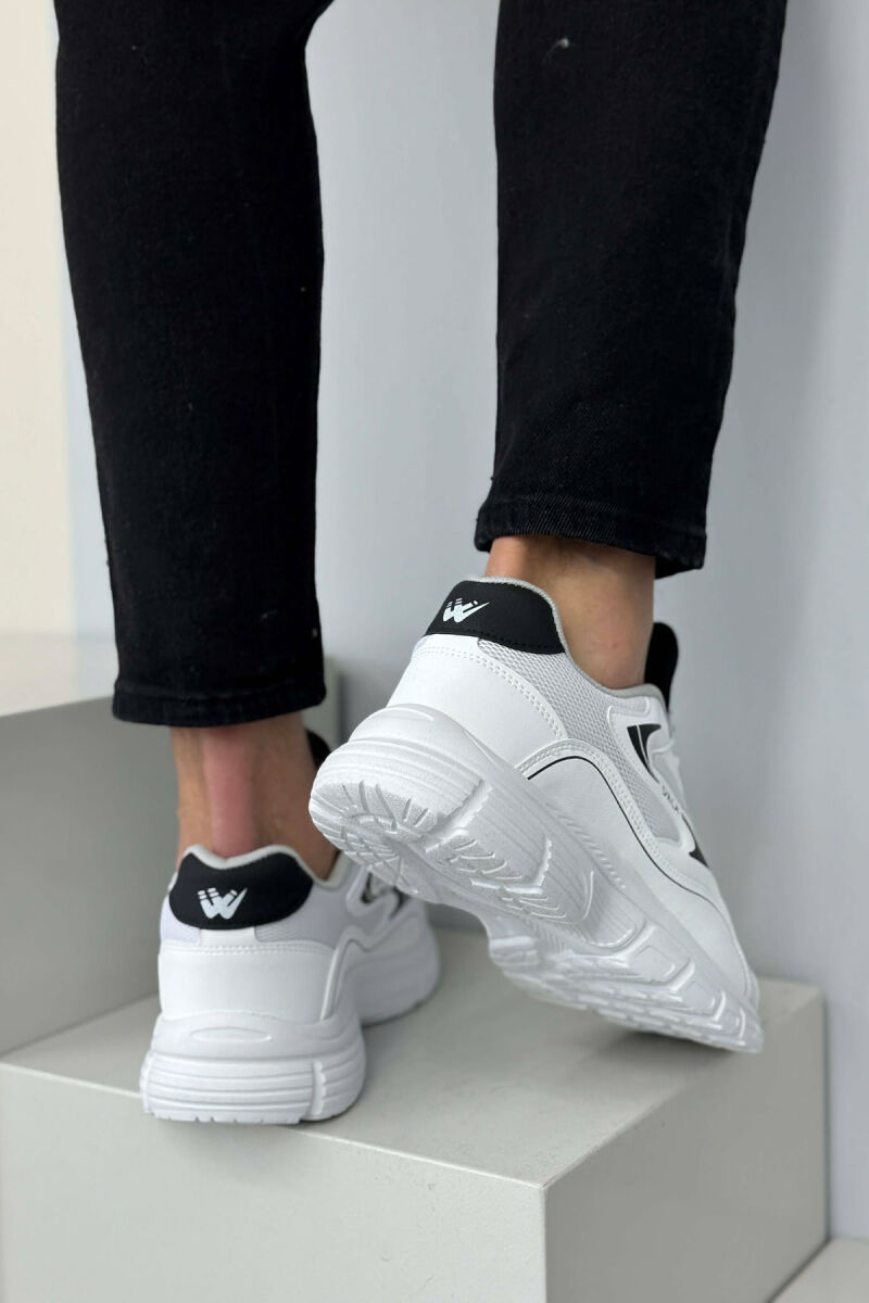 ORCA WRITTING SIMPLE MEN SNEAKERS WHITE-E BARDHE - 3