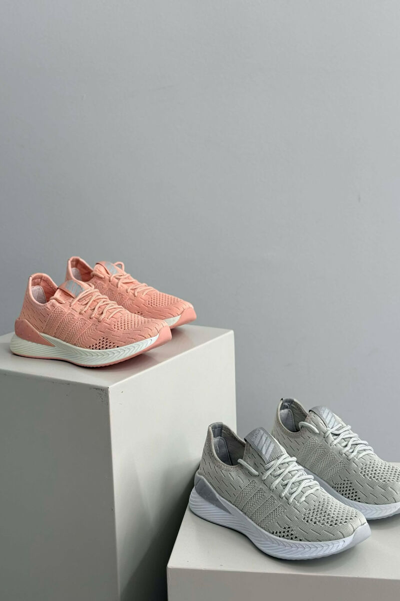 PACK OF 2 PIECE LACING PLATFORM LINES WOMAN SNEAKERS MULTIPLE/SHNGJ - 5