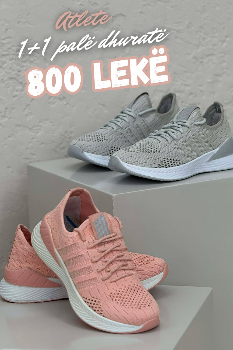 PACK OF 2 PIECE LACING PLATFORM LINES WOMAN SNEAKERS MULTIPLE/SHNGJ - 1