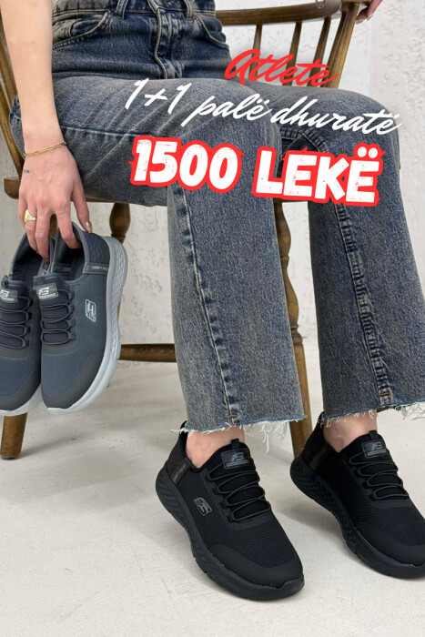 PAKETE 2 PALE ATLETE ME PLATFORME PER FEMRA NE NGJYRE TE ZEZE ME GRI - 