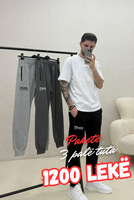 PAKETE 3 PALE TUTA PER MESHKUJ - 